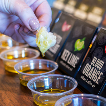 Tasting Table with Olivelle Olive Oils