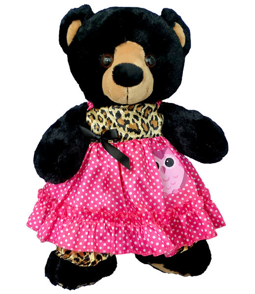 FFCC Clothes - Leopard Owl Pink Outfit