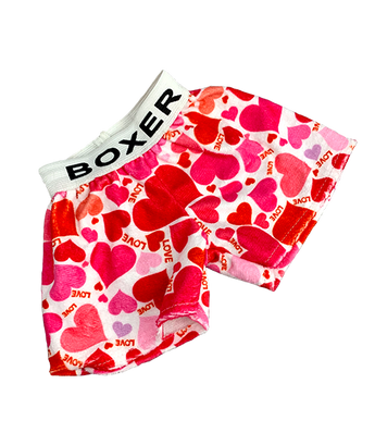 Teddy Bear clothes Valentine Love Boxers