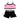 Teddy Bear clothing: pink tank top with "sweet" printed on it and black leggins for 16 inch teddy bears and other 16" stuffed animals