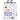Awesome Best Friend Rainbow and Confetti White Kitchen Towel