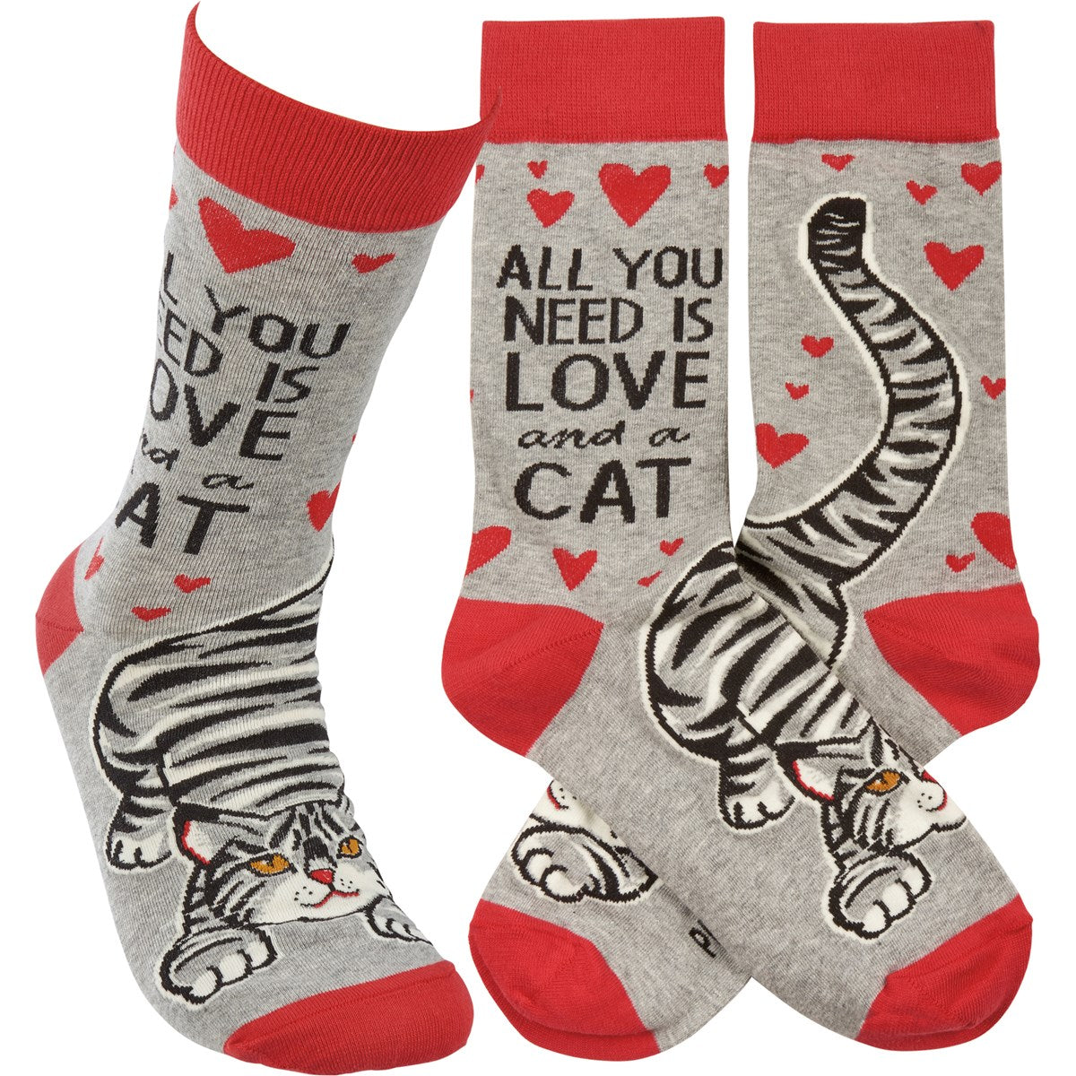 Socks: Love and a Cat Socks