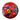 A round red Miraball toy featuring characters from the Miraculous series, including Ladybug and Cat Noir, with a '1 in 20' surprise element indicated on the packaging.