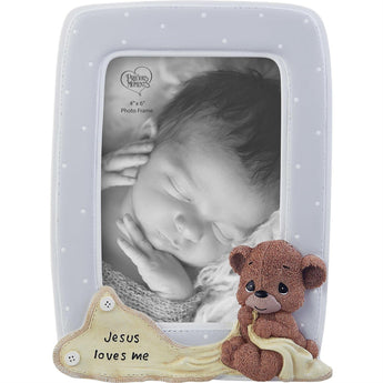Jesus Loves Me photo frame Precious Moments