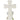 Faith based bereavement cross keepsake back view