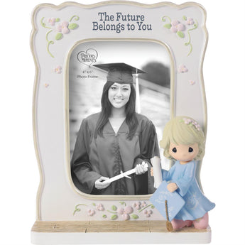 Precious Moments graduation photo frame