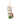 2026 Baby Boy Baby's First Christmas porcelain ornament side view.