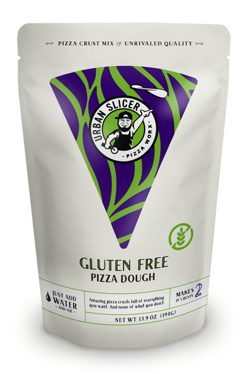 Urban Slicer Gluten Free Pizza Dough Mix for two 14 inch crusts