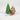 Mickey MouseChristmas-themed figurine with a train, trees, and Minnie and pluto on a white background