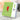 Desk calendar with a chili pepper illustration on a green background
