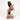 Side view of Disney Traditions Minnie Mouse baking gingerbread cookies figurine
