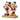 Mickey and Minnie Mouse holding candy canes on a decorative base designed by Jim Shore