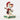 Olaf holding a gift with a red scarf and santa hat Jim Shore Disney Traditions Figurine