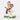 Olaf the Snowman figurine with a small Santa Claus holding a gift on a white background - a Jim Shore Disney Traditions collectible