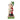 Santa Mickey Checking his list figurine side view