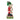 Side view of Disney Traditions Santa Mickey with Nice List Figurine by Jim Shore