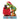 Mr. Grinch with his santa hat on sewing madly to create his Santa suit while Max watches figurine
