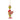 Grinch in a red suit holding a book hanging Christmas ornament by Jim Shore.
