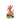 Max the Grinch's dog wearing Santa hat in gift box ornament!