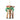 Decorative Rudolph the red nosed reindeer ornament with green tinsel and red bow on a white background