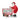 Possible Dreams North Pole Greeting Santa figurine painting a lighted Merry Christmas billboard with LED lights and Clothtique fabric details.