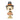 Jim Shore Peanuts Snoopy with Pumpkin Pie Mini figurine featuring Snoopy holding a freshly baked pumpkin pie with hand-painted folk-art details and autumn colors.