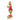 Grinch Santa hot cocoa figurine folk art