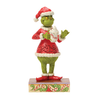 Dr. Seuss Grinch Naughty mug Jim Shore figurine