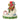 Grinch Christmas heist sled figurine folk art back view