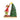 Grinch lighted Christmas figurine folk art back view