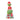 Grinch and Max holiday figurine folk art style side view
