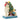 Rudolph and Bumble and the misfit toys Christmas figurine styled by Jim Shore