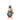 Jim Shore Heartwood Creek Frosty the Snowman ornament holding a festive wreath with 2026, featuring hand-painted folk-art details, holly accents, and a red holiday scarf.