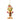 Jim Shore Heartwood Creek Tweety Bird ornament wearing a festive holiday sweater with hand-painted rosemaling details and classic Looney Tunes character charm.