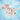 Cute Webkinz spotted plush pig on blue background