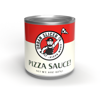 Urban Slicer Pizza Sauce can for homemade pizza making
