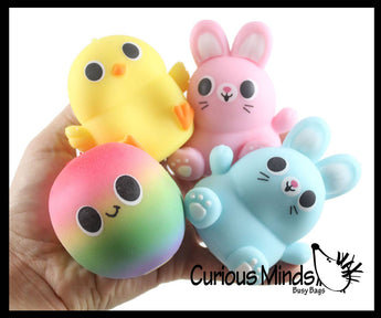 Easter creamy doh squeeze stress ball squishy toy