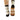 Big Shot Crew Sock with all-over pistols pattern and 'Big Shot' text on the bottom in Oxford Tan, Black, and Cinnamon Stick Brown.