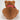 Boyds Bears 45th anniversary Bubba Amber plush back side