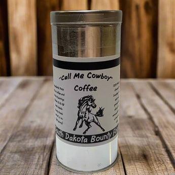 South Dakota Bounty Foods Call Me Cowboy Coffee Tin