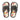 Floral patterned spa slippers in natural and heather grey, featuring a flip-flop design with thick cushioned soles and fringe details, sizes S/M and L/XL