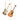 Two guitars, one electric and one acoustic, hanging against a white background.
