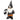 Garden Motorcyle Gnome Statue 10 inches tall with black jacket, hat, boots and sunglasses, holding his motorcycle helmet Garden Statue