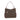 Ladies vegan leather hobo shoulder bag with geometric pattern and adjustable strap back view