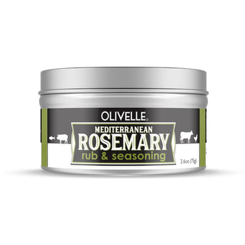 Tin of Mediterranean Rosemay Rub & Seasoning