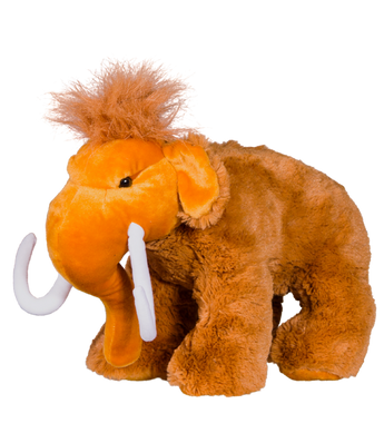 Plush stuffed mammoth 16" prehistoric soft plushie