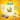 SpongeBob SquarePants product set with ball, cards, and buttons on a yellow background