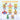 Collect all 8 plush toys featuring SpongeBob SquarePants and friends on a light blue background.