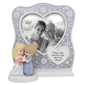 Precious Moments mom and bride wedding photo frame