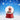 Musical Snow globe with Santa Claus holding a list against a snowy night sky